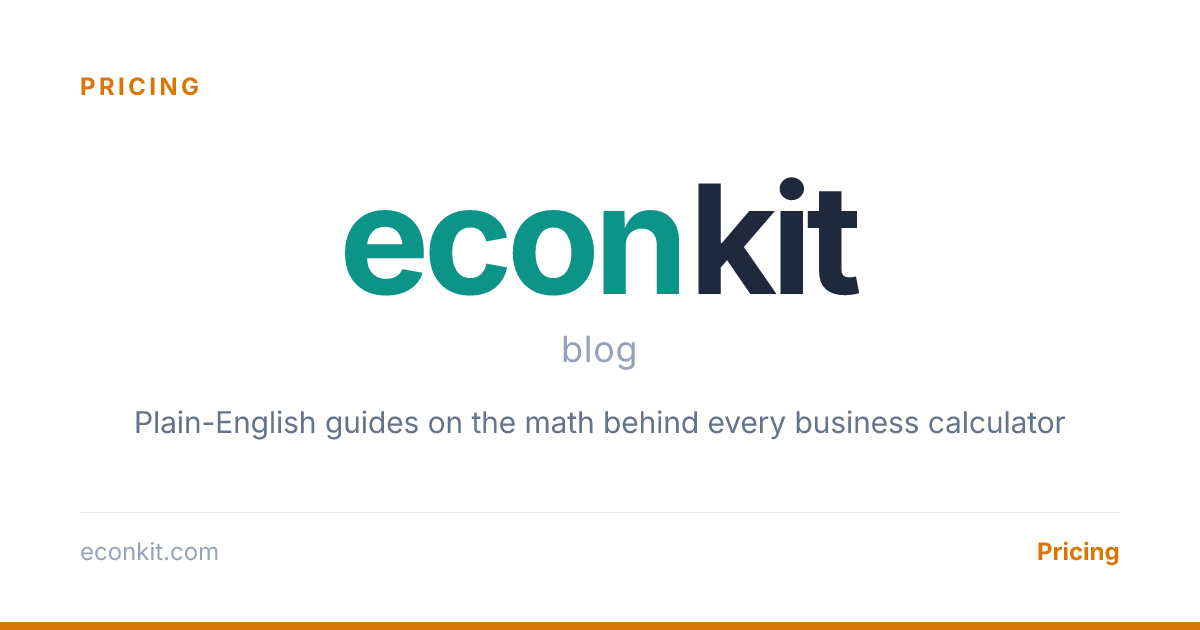 How to Price a Product in 2026: Three Strategies and the Math Behind ...